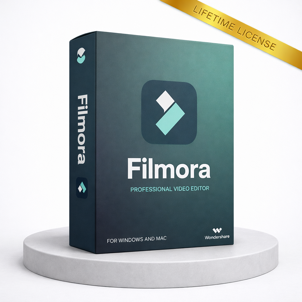 Wondershare Filmora Video Editing Software | Lifetime License
