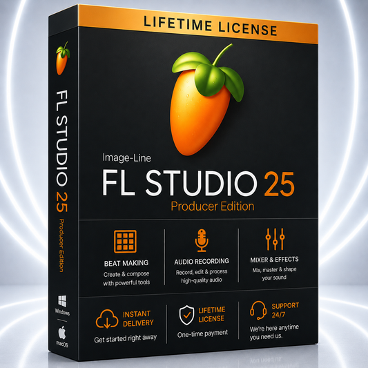 FL Studio 25 Producer Edition Music Software | Lifetime License
